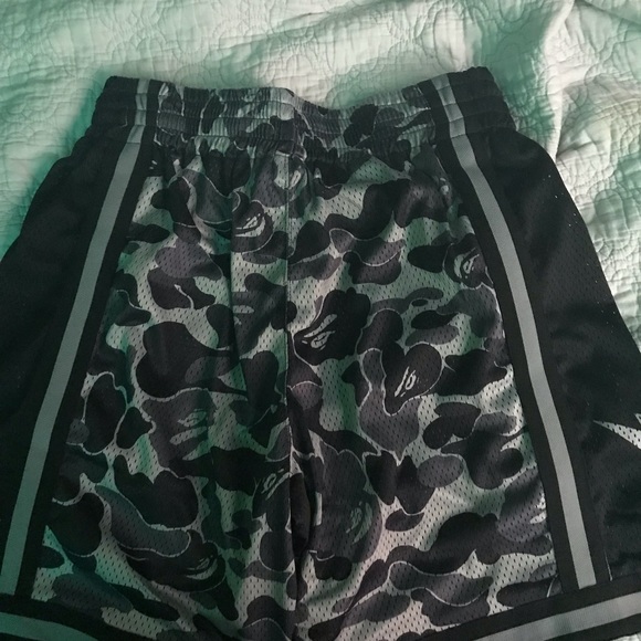 Bape Shorts Men Black / Grey - Picture 3 of 5